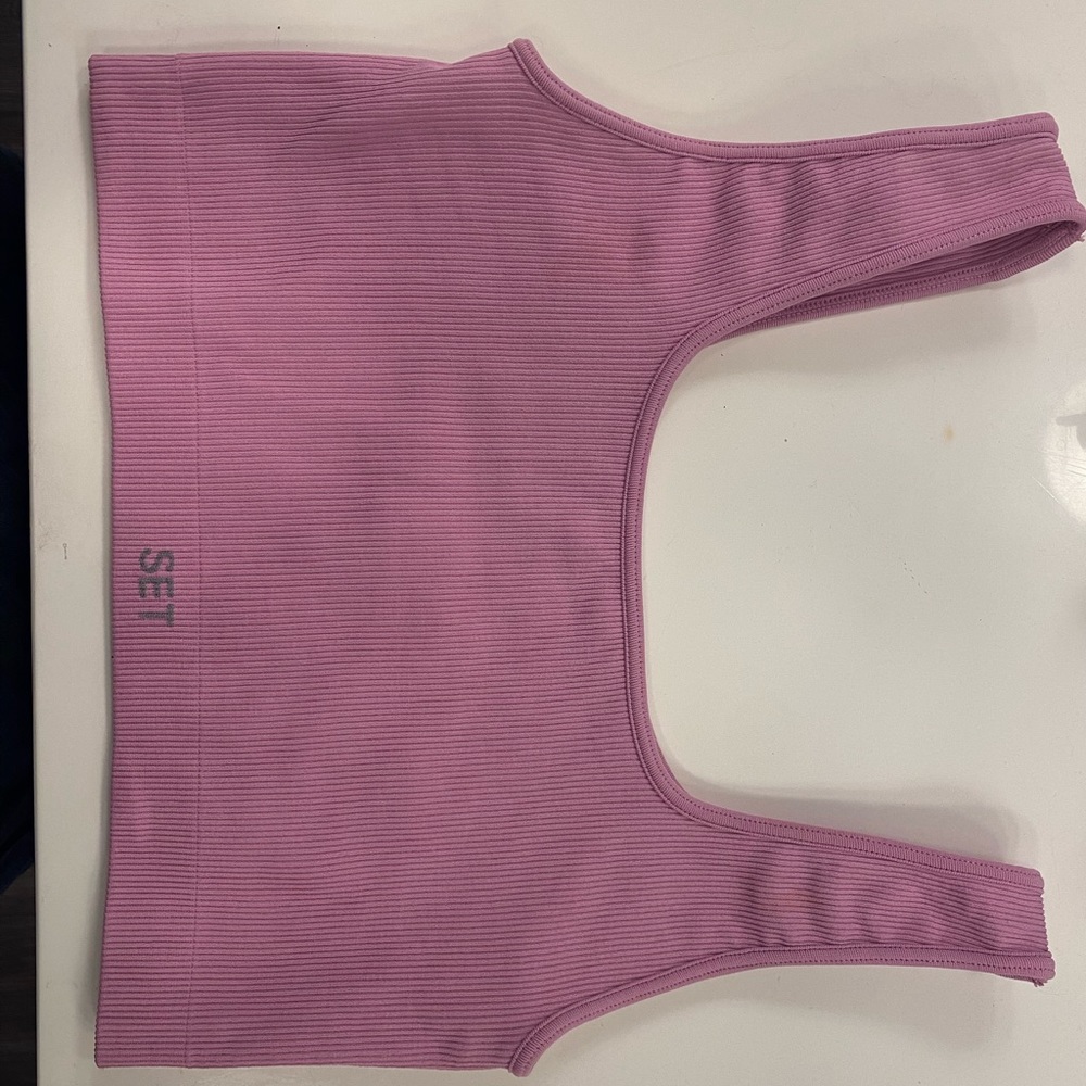 Set Active Box Cut Bra